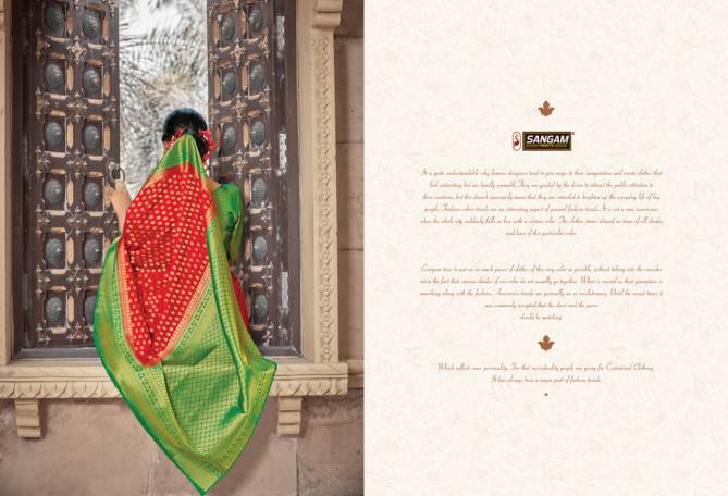 Sangam Madhubani Silk Latest Fancy Festive Wear Designer Silk Sarees Collection